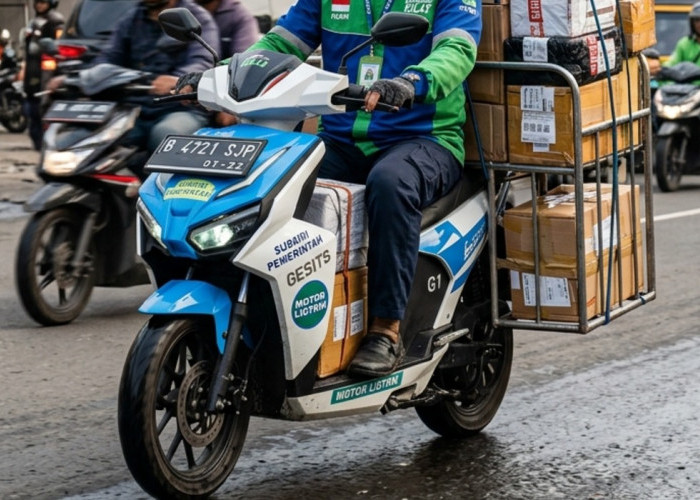 Daftar Motor Listrik Subsidi Tangguh untuk Kurir Ekspedisi, Muat Beban Berat dan Jarak Tempuh Jauh