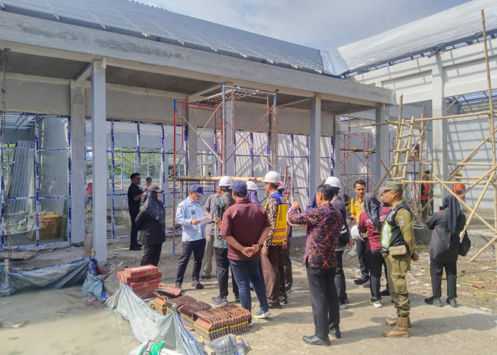 Pembangunan Gedung Baru Dishub Kabupaten Tegal Baru 80 Persen, Bupati Akui Hal Ini 