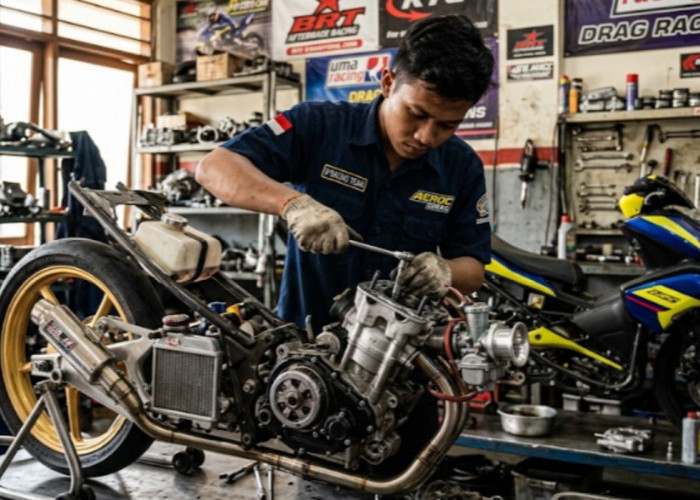 Yamaha Aerox 155 untuk Drag Race: Setingan Mesin 200cc+ & Trik Bikin Tarikan Awal Kencang