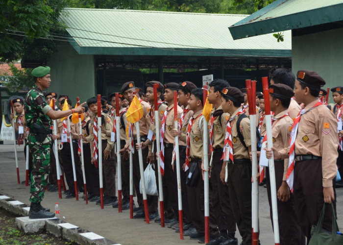 Gelar Pendidikan Karakter, SMPN 1 Slawi Gandeng  Brigif 4/Dewa Ratna 