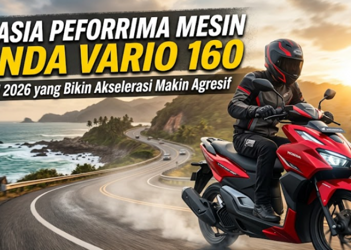 Rahasia Peforma Mesin Honda Vario 160 Terbaru 2026 yang Bikin Akselerasi Makin Agresif