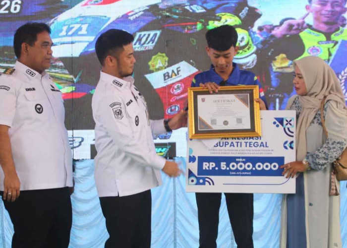 Bupati Tegal Sebut Juara Sunday Race 2026 Jadi Bukti Suksesnya Vokasi Link and Match