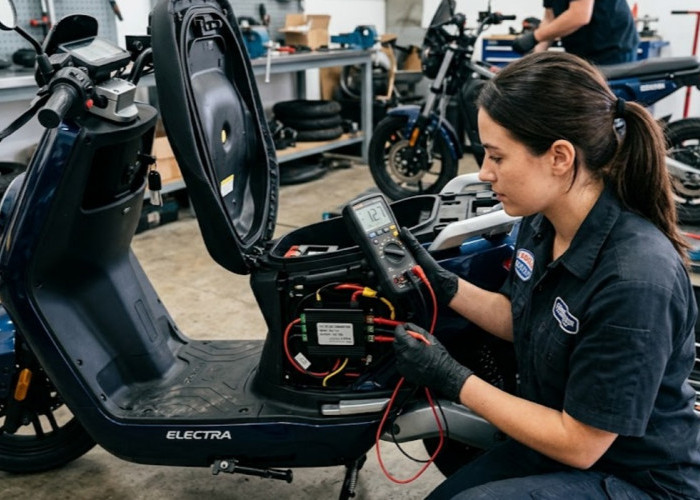 Cara Cek Converter 12V Motor Listrik dengan Mudah, Lengkap untuk Pemula