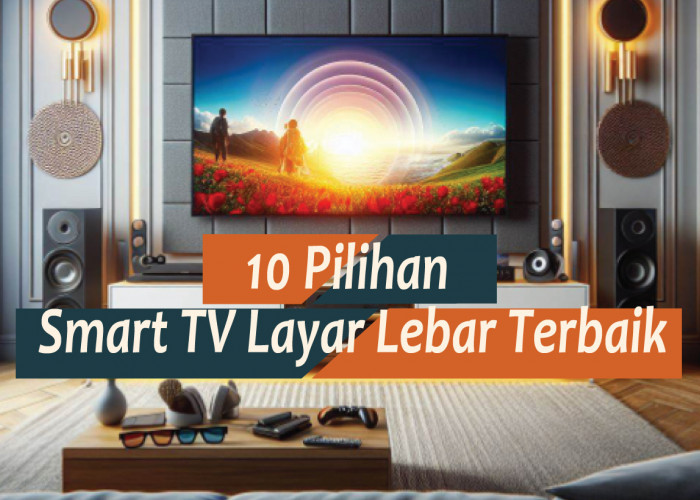 10 Rekomendasi Smart TV Layar Lebar Terbaik, Bawa Sensasi Bioskop Serasa Masuk Rumah