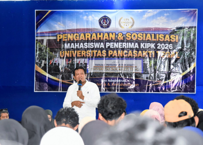 UPS Tegal Gelar Pengarahan dan Sosialisasi kepada 128 Mahasiswa Penerima KIP Kuliah Tahun 2026