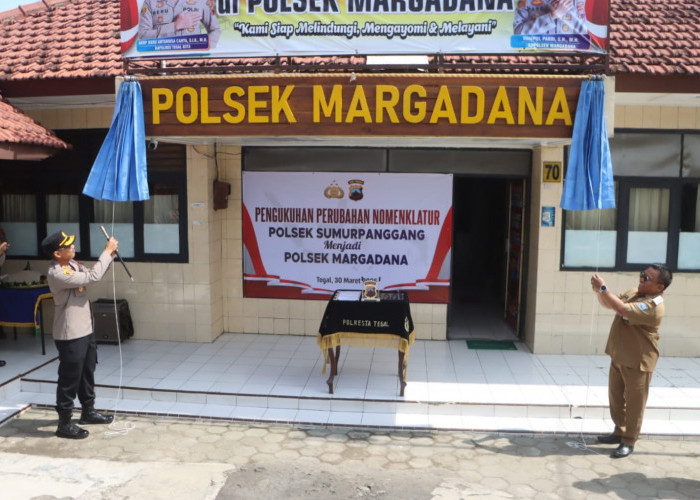 Sah! Polsek Sumurpanggang Kini Berubah Nama Jadi Margadana