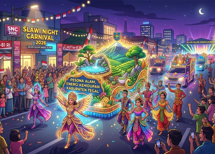 Slawi Night Carnival 2026: Rute, Tema, dan Jadwal Parade