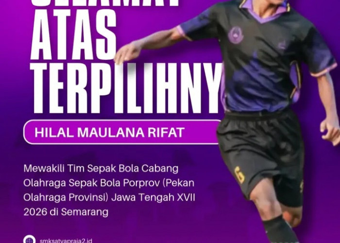 Mantap! Siswa SMK Satya Praja 2 Petarukan Terpilih Wakili Pemalang di Porprov Jateng XVII 2026