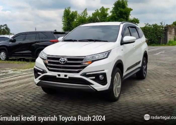 Simulasi Kredit Syariah Toyota Rush 2024, Angsuran Rp4 Jutaan DP-nya Segini 