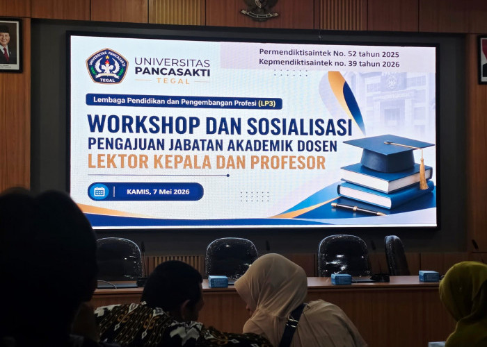 Tingkatkan Pemahaman Dosen, UPS Tegal Gelar Workshop dan Sosialisasi