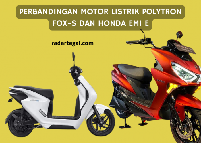 Perbandingan Motor Listrik Polytron Fox-S denganan Honda EM1 e, Mana yang Lebih Mahal dan Tangguh?