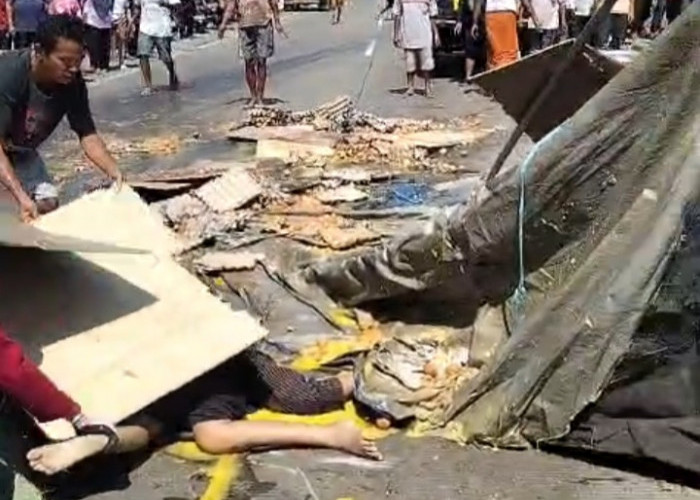 Kecelakaan di Jalur Pantura Ulujami Pemalang, 2 Korban Meninggal Dunia