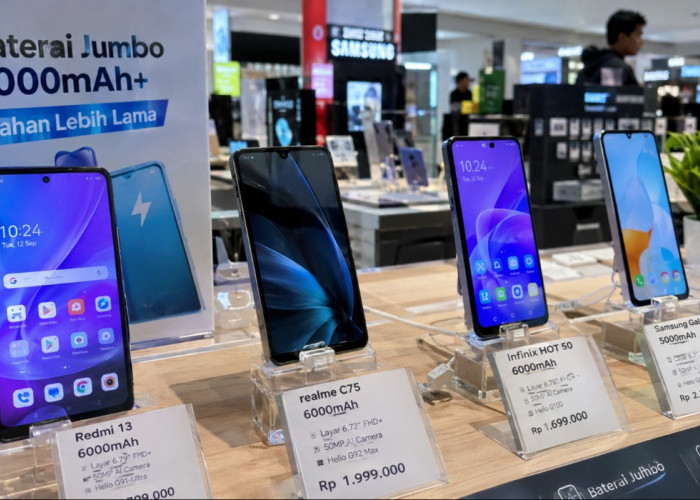 Deretan HP Baterai Jumbo Termurah 2026, Awet Seharian