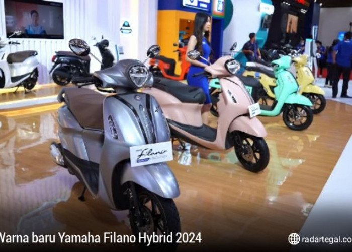 Tampilkan Karakter Maskulin Hingga Elegan, Yamaha Filano Hybrid 2024 Hadir dalam Dua Warna Terbaru Ini 