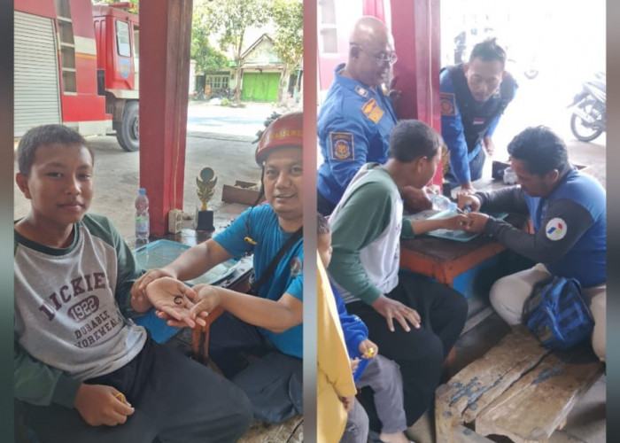 Jari Bengkak, Remaja Tegal Minta Tolong Damkar Lepas Cincin