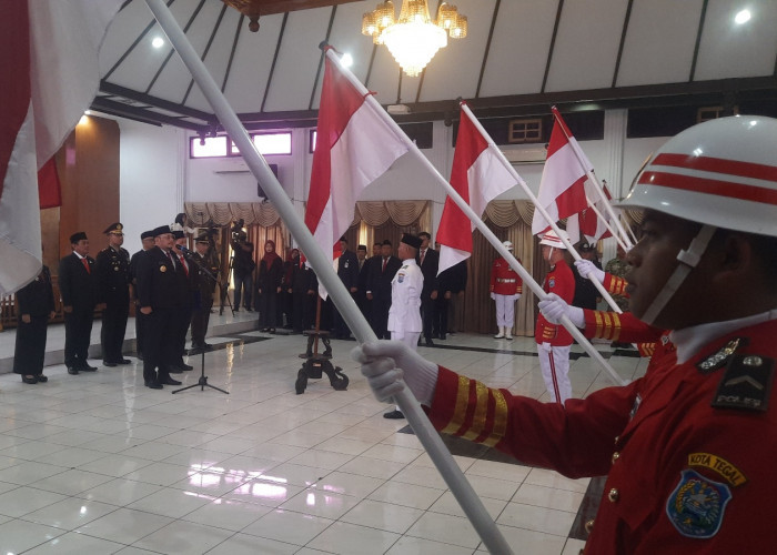 Wali Kota Dedy Yon Kukuhkan Paskibraka Kota Tegal 2026 untuk Upacara HUT ke-81 RI