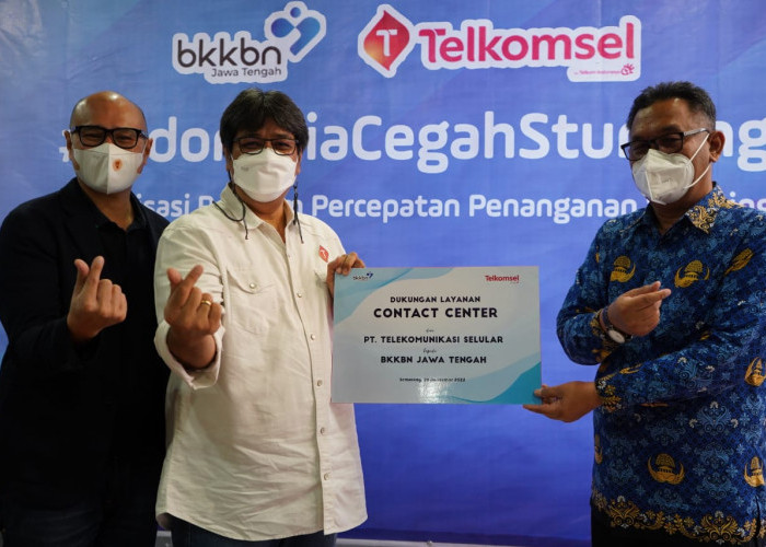 Digitalisasi Percepatan Penanganan Stunting di Jawa Tengah, Telkosel Dukung BKKBN