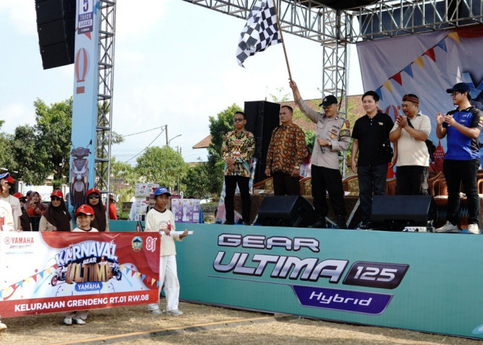 Ebeg Banyumas & OSH Meriahkan Karnaval Gear Ultima Yamaha