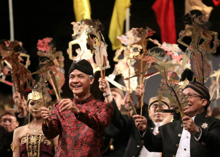 Hadiri HWD ke VIII di Surakarta, Ganjar Yakin Wayang Tidak Akan Pernah Hilang