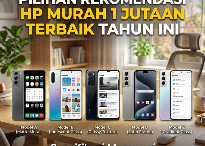Rekomendasi HP Murah 1 Jutaan Terbaik Ini Buat Anda Tercengang!