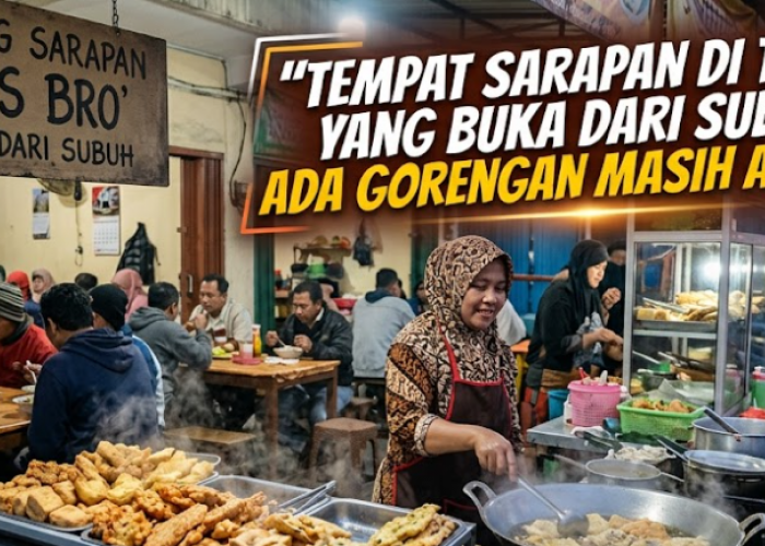 Tempat Sarapan di Tegal yang Buka dari Subuh, Ada Gorengan Masih Anget!