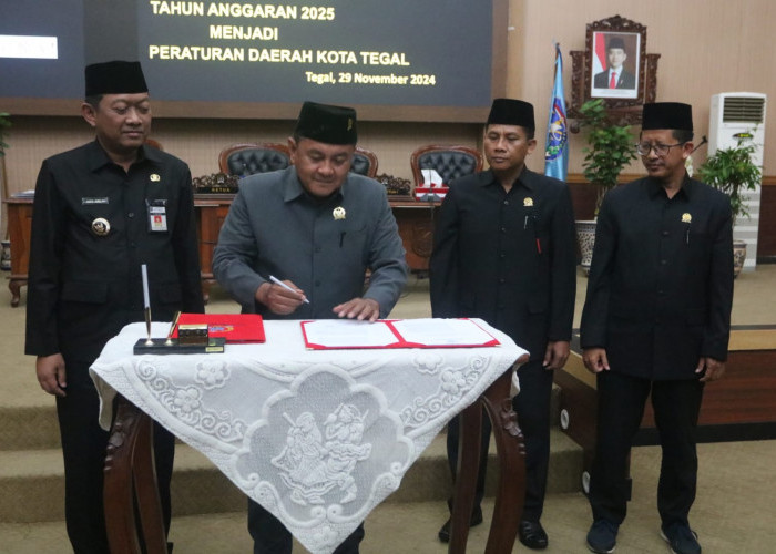 Pendapatan Daerah dalam APBD 2025 Kota Tegal Ditarget Sebesar Rp1,19 Triliun