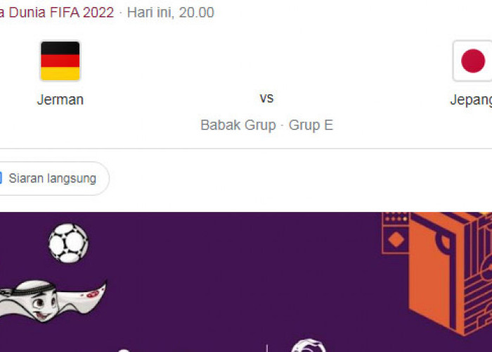 Jadwal Pertandingan Piala Dunia 2022 Malam Ini, Jerman Vs Jepang : Tak Berani Remehkan Samurai Biru