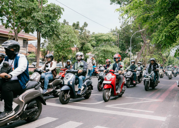 Astra Motor Jateng Gandeng 15 Jaringan Dealer Rolling City Semarang Bareng Scoopy Lovers  