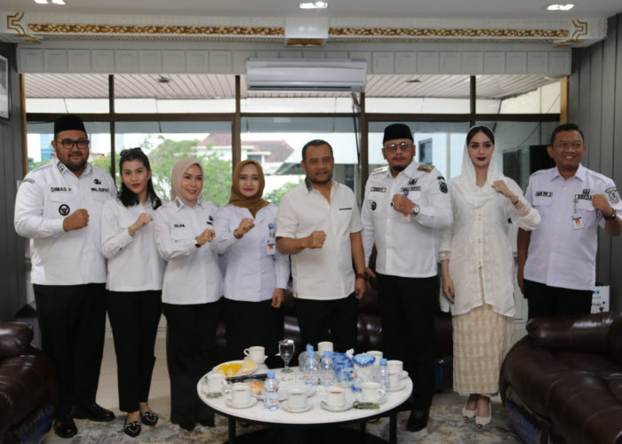 Wali Kota Tegal dan Rombongan Hadiri Halal bi Halal dengan Gubernur Jateng