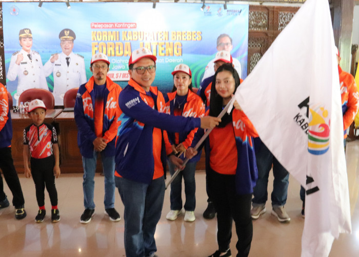 Bupati Lepas Atlet KORMI Brebes, Begini Pesannya