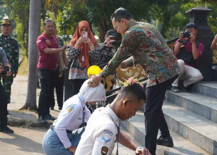 Masuk Kawah Candradimuka, Calon Paskibraka Kabupaten Tegal Jalani Tantingan