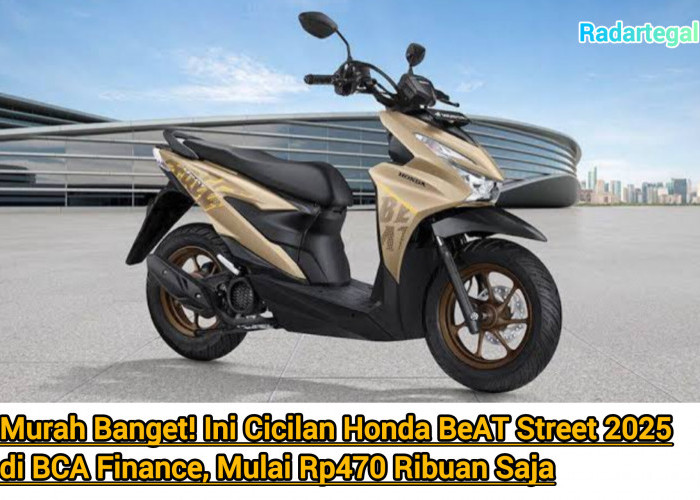 Murah Banget! Cicilan Honda BeAT Street 2025 di BCA Finance Mulai Rp470 Ribuan Saja