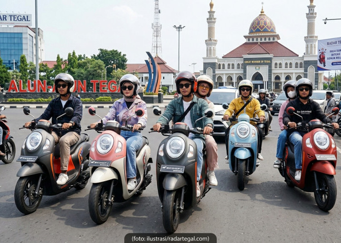 Tampil Makin Gaya di Tegal, Honda Scoopy 2026 Tawarkan Fitur-fitur Modern Berkualitas