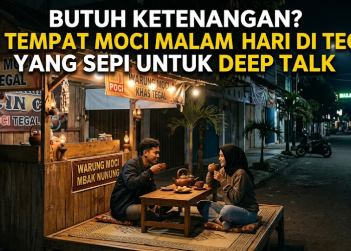 Butuh Ketenangan? Ini Tempat Moci Malam Hari di Tegal yang Sepi untuk Deep Talk