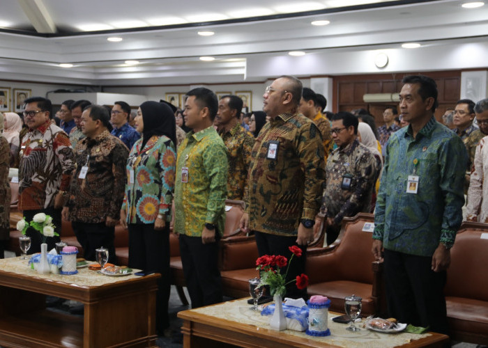 Perkuat Tata Kelola Keuangan, Wali Kota Tegal Saksikan Sertijab BPKP Jateng