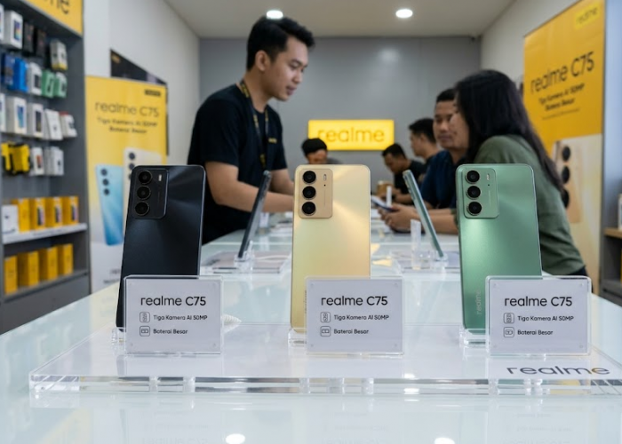 Review realme C75, HP Rp2 Jutaan dengan Desain Mewah dan Baterai 6.000 mAh 