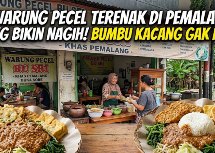 5 Warung Pecel Terenak di Pemalang yang Bikin Nagih! Bumbu Kacang Gak Pelit