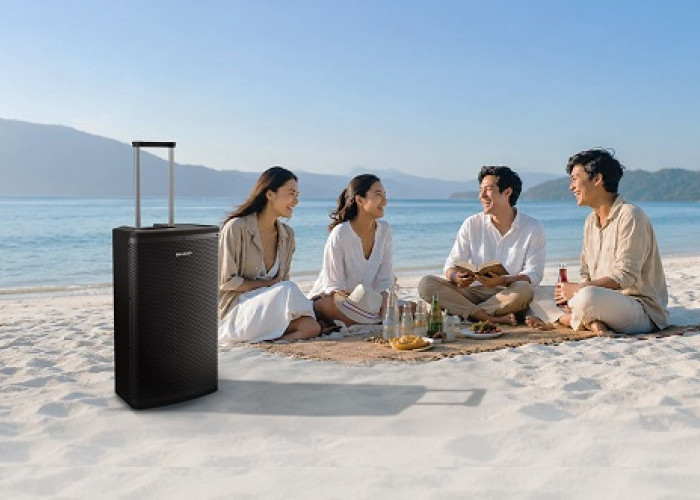 Sharp Hadirkan SASPro Series, Professional Portable Speaker yang Super Praktis 