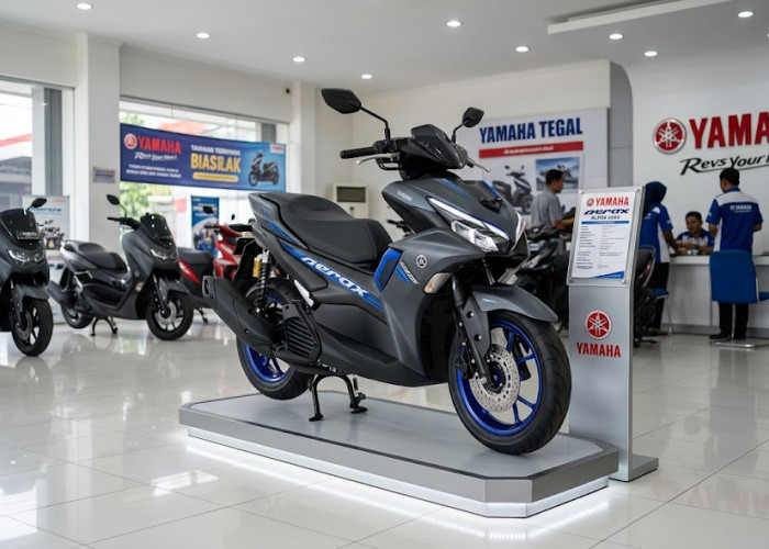 Review Yamaha Aerox Alpha 2026: Posisi Duduk, Jok dan Suspensinya Nyaman?