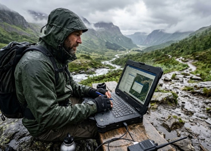 Daftar 5 Laptop Waterproof untuk Kerja Outdoor, Tahan Air dan Banting