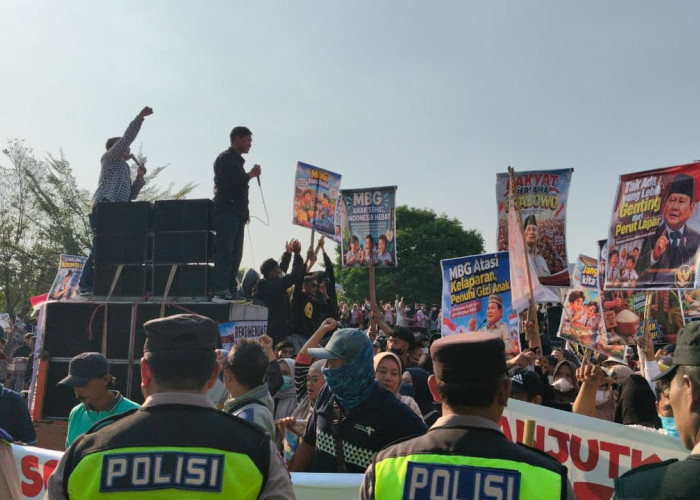 Demo MBG Kabupaten Tegal: 4.500 Orang Desak Program Jangan Berhenti