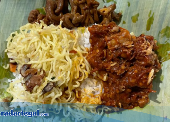 Kuliner Khas Tegal, Ini Perbedaan Nasi Ponggol Biasa dengan Ponggol Setan