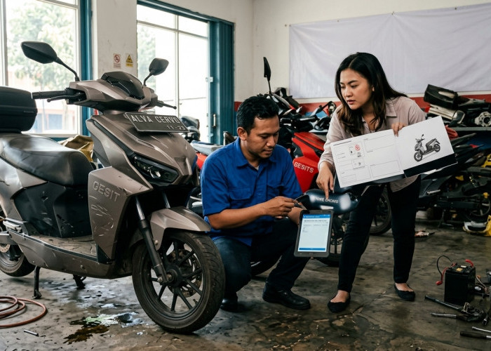 Langkah Cek Garansi Motor Listrik Bekas via Service Center Resmi