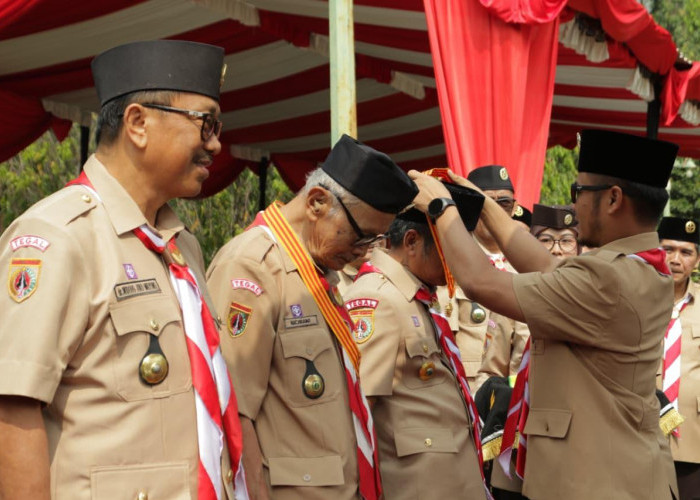 Tak Hanya Seremonial, Bupati Tegal Dorong Pramuka Perkuat Aksi dan Pengabdian