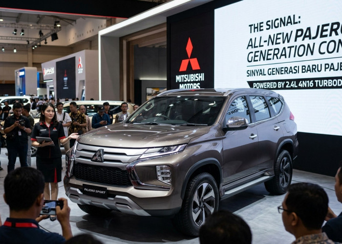 Wajah Baru SUV Mewah Mitsubishi Siap Meluncur dengan Mesin Triton