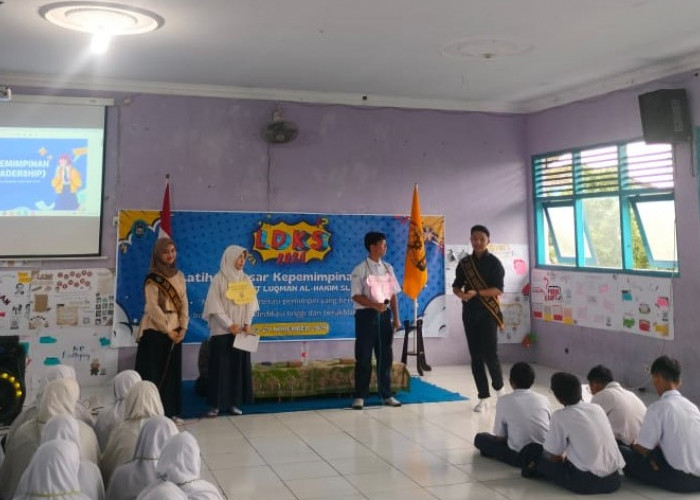 SMP IT Luqman Al Hakim Slawi Gelar Kegiatan LDK OSIS Masa Jihad 2024/2025 