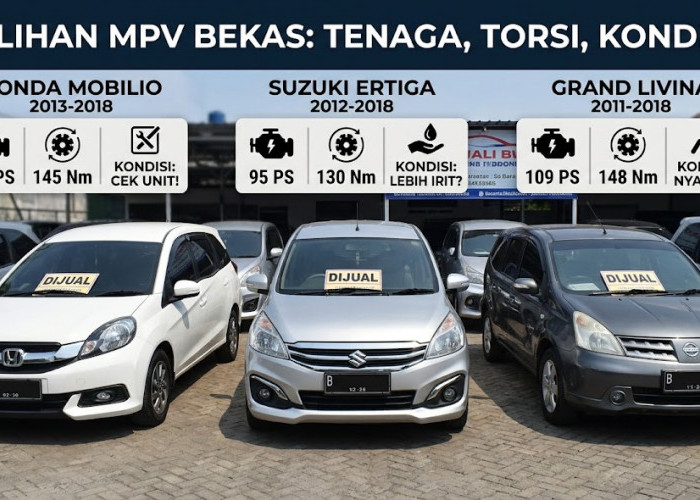 3 MPV Bekas Paling Bertenaga dan Lincah di Jalur Pantura Tegal: Mana Paling Pas untuk Keluarga?