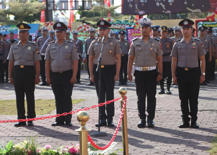 30 Personel Polres Tegal Kota Naik Pangkat, Kapolres Singgung soal Pemilu 2024 