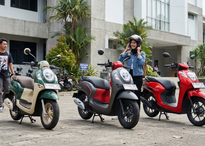 Motor Honda Stylish: Scoopy, Genio, atau Stylo, Mana yang Cocok untuk Gaya ke Kampus?