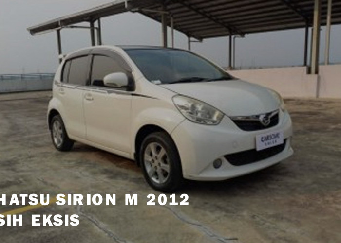 Daihatsu Sirion M 2012 Fitur dan Peformanya Masih Gak Kalah Hebat, Rp80 Jutaan Cocok Jadi Mobil Pertama Anda